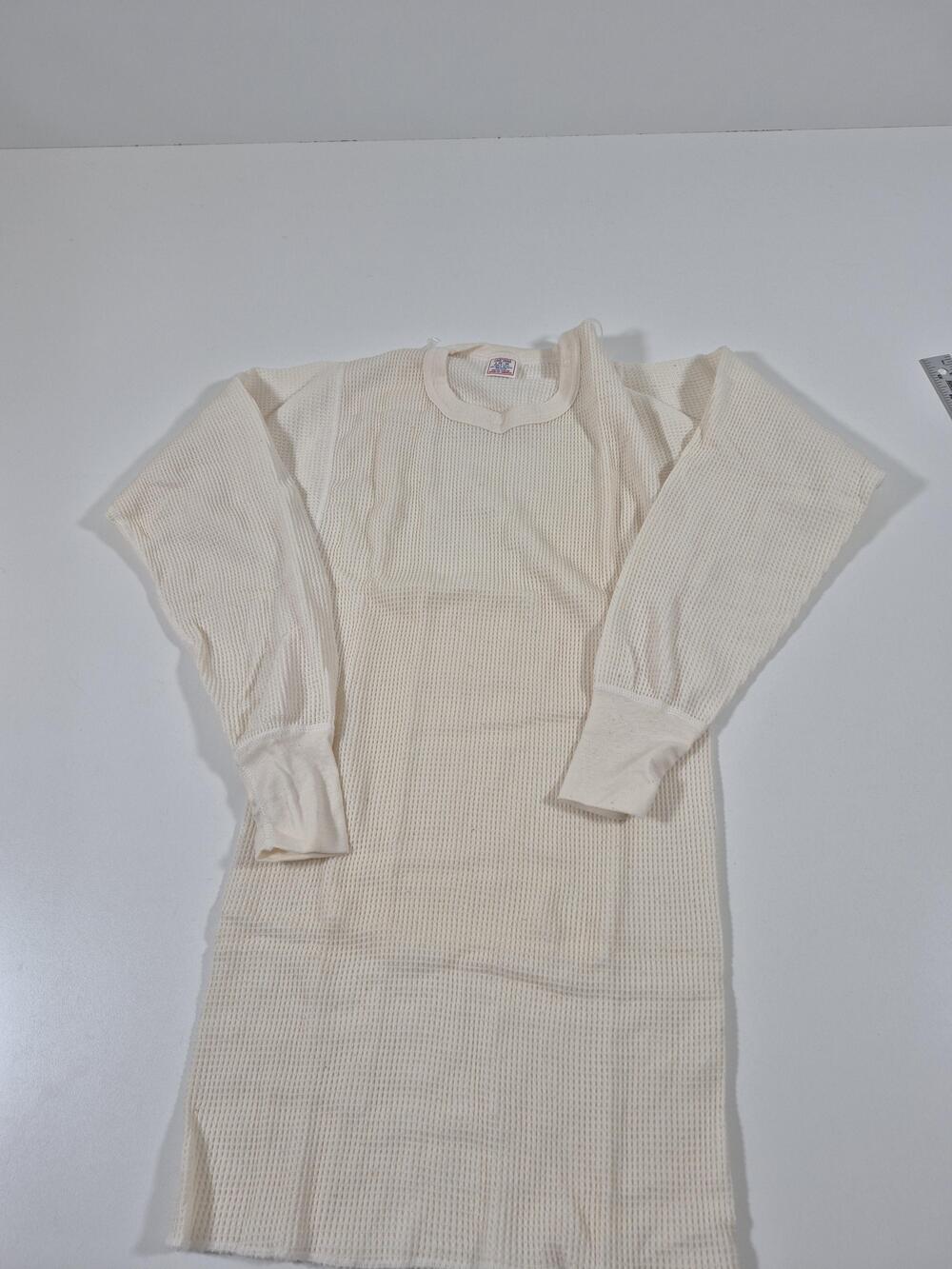 VTG J.E. Morgan's Long Johns Men's L White Thermal Base Layer USA Vintage